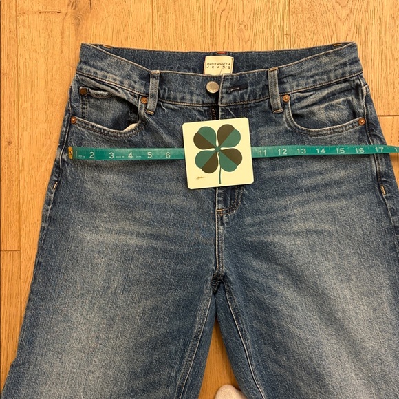 Alice + Olivia Trish Wide Leg Jeans - Picture 11 of 11